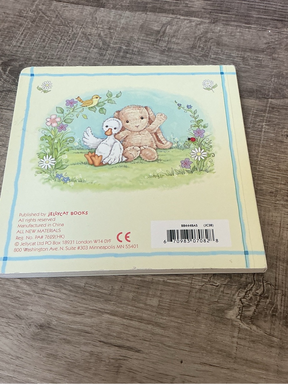 Jellycat Bashful Bunny’s Big Adventure Board Book 2008 - Picture 5 of 9